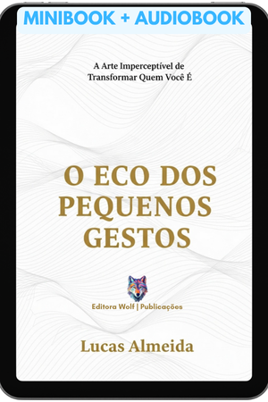 Minibook + Audiobook: O Eco dos Pequenos Gestos